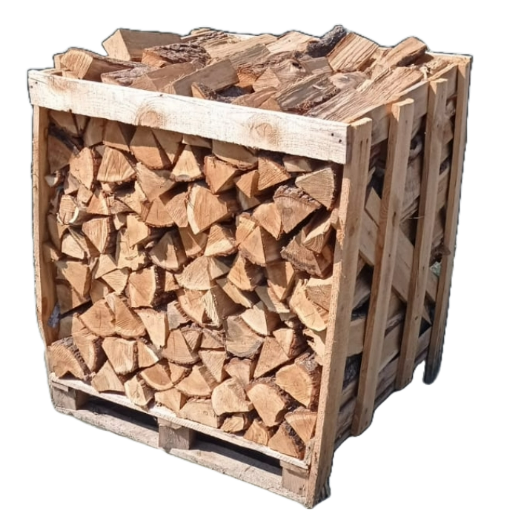 Kaminholz Buche trocken – 1 Raummeter Box, Scheitholz 25–33 cm