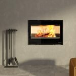 La Nordica INSERTO 80 H56 LEAN Kamineinsatz Stahl Schwarz – Bild 2
